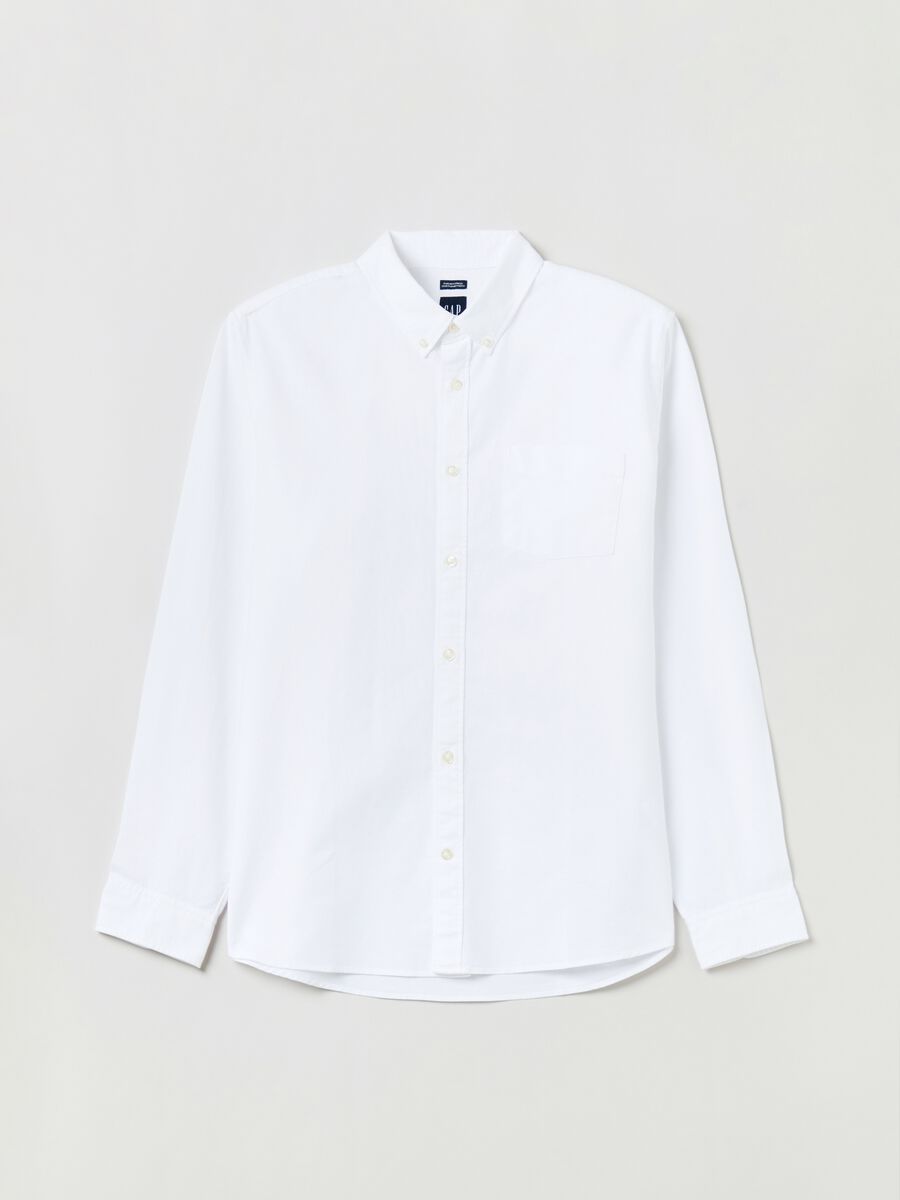 Regular-fit shirt in Oxford cotton_1