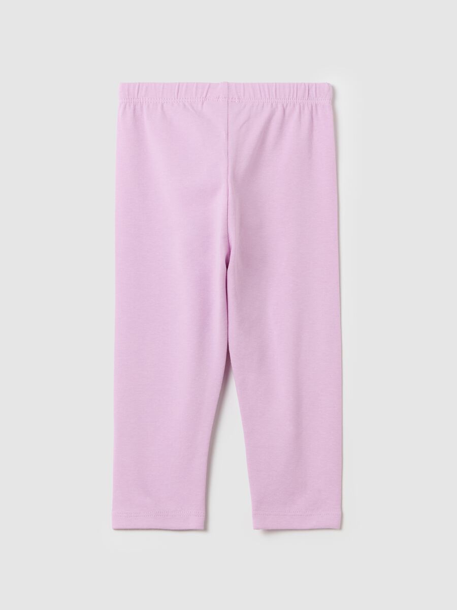 Stretch cotton leggings_1