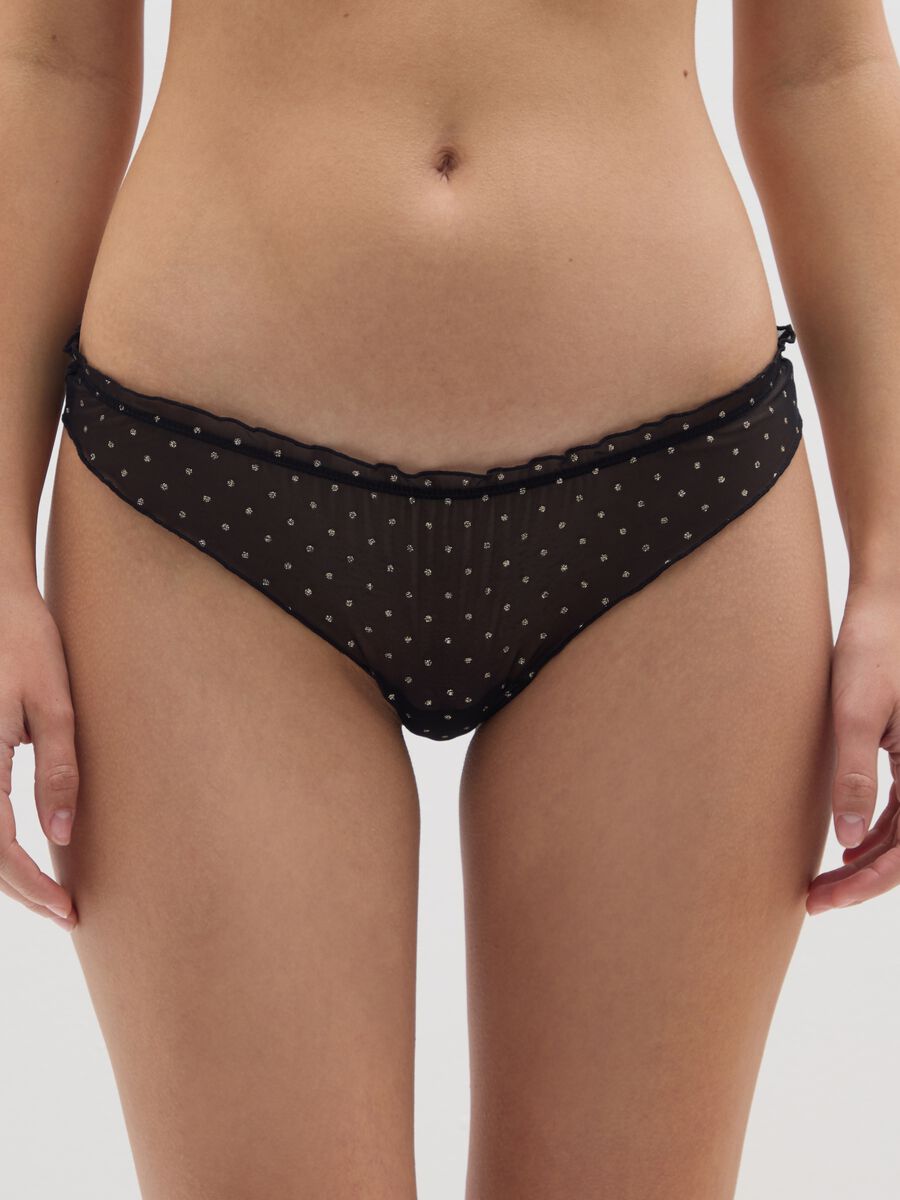 Black polka dot Brazilian briefs_1