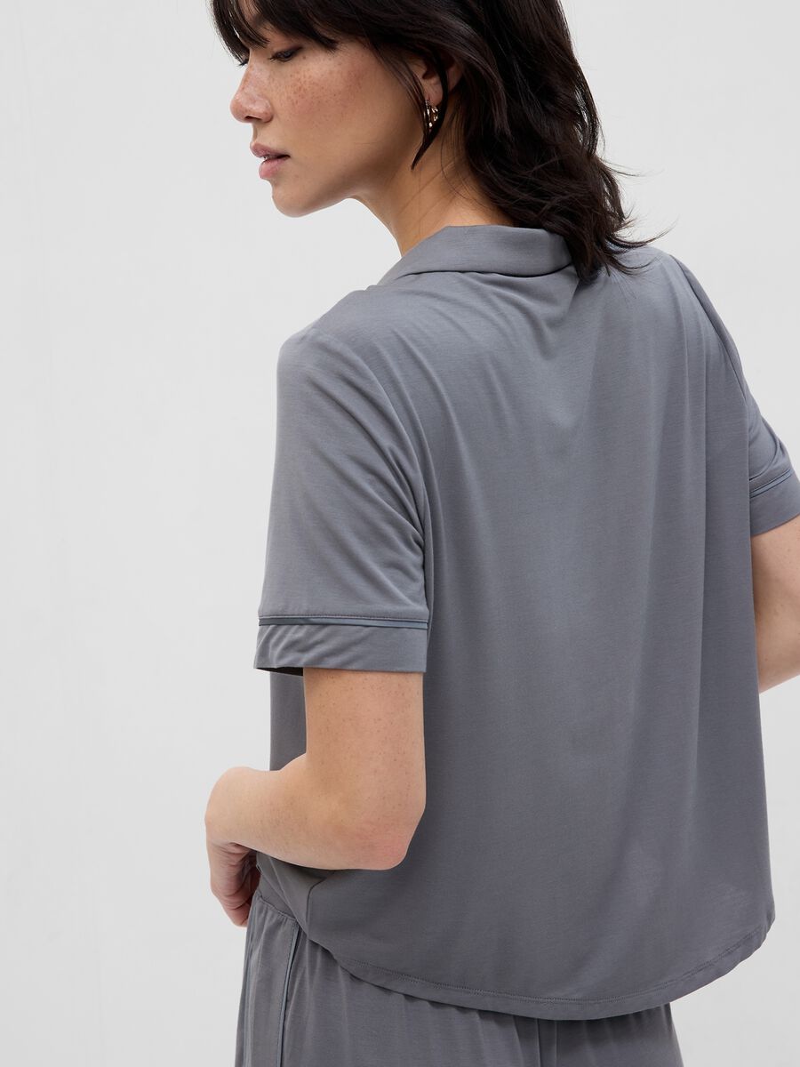Shirt-style pyjama top_2