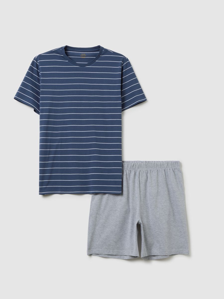 Multicolour cotton pyjama set regular fit_4