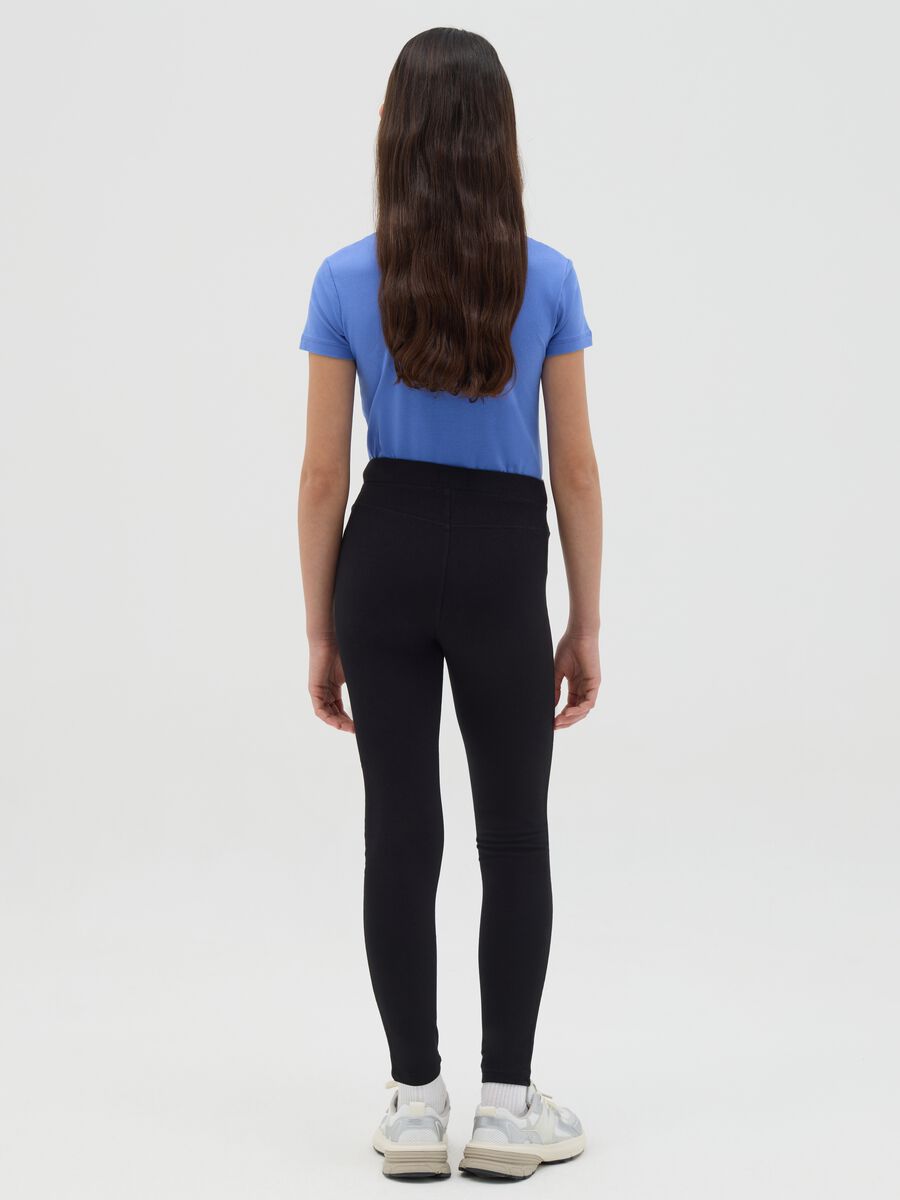 Treggings in cotone stretch _3