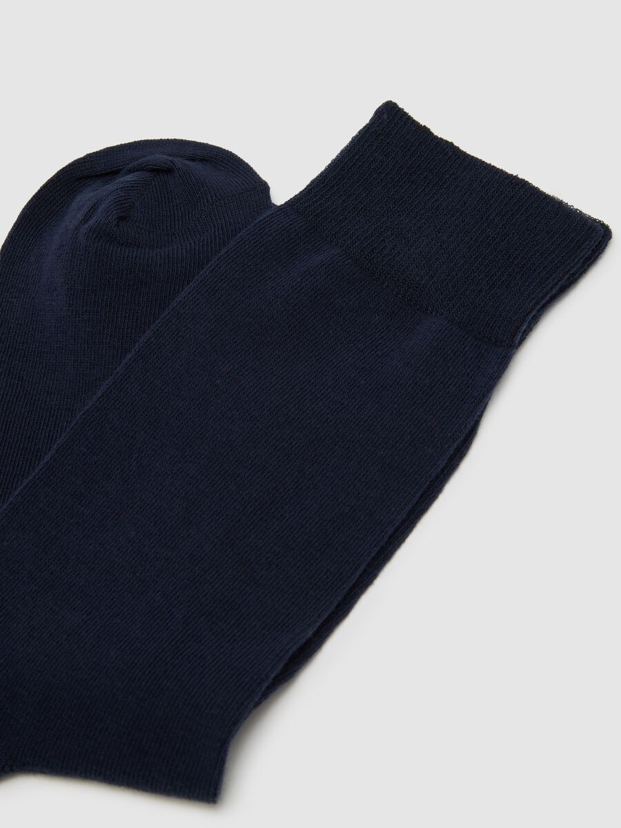 Set of two pairs of multicolour stretch cotton socks_1