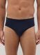 Set of blue regular fit cotton briefs_1