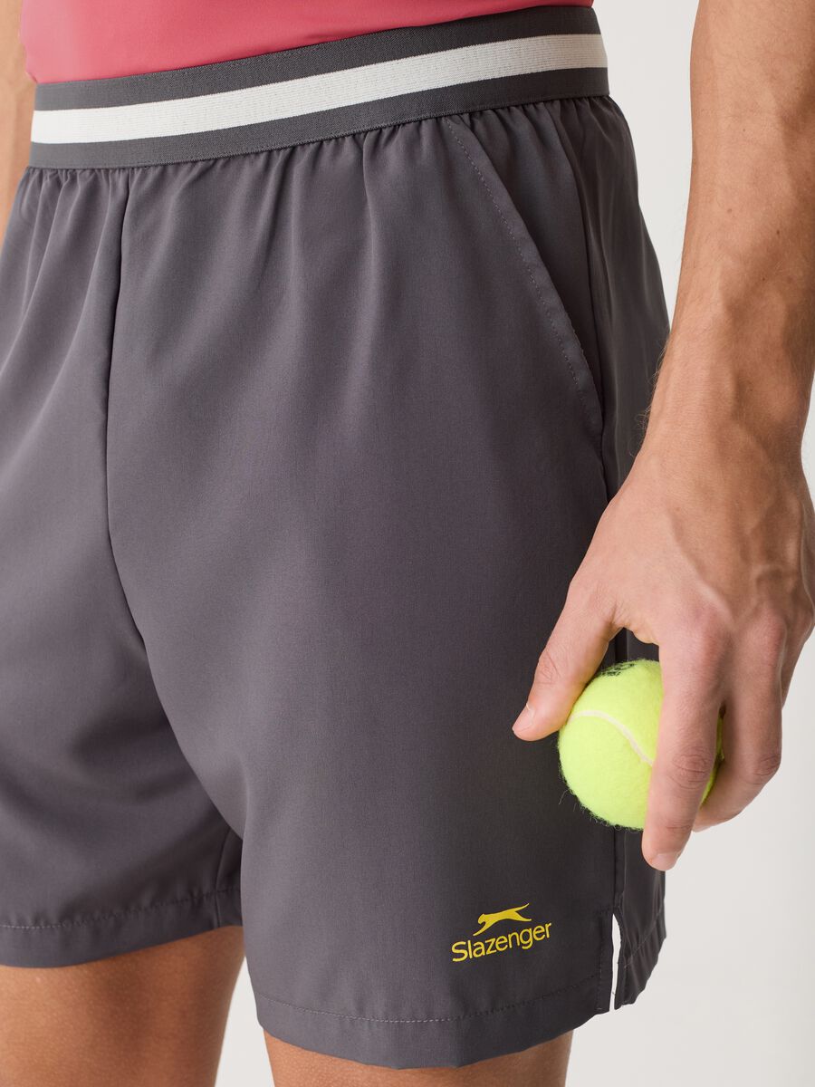 SLAZENGER Bermuda shorts in technical fabric_3