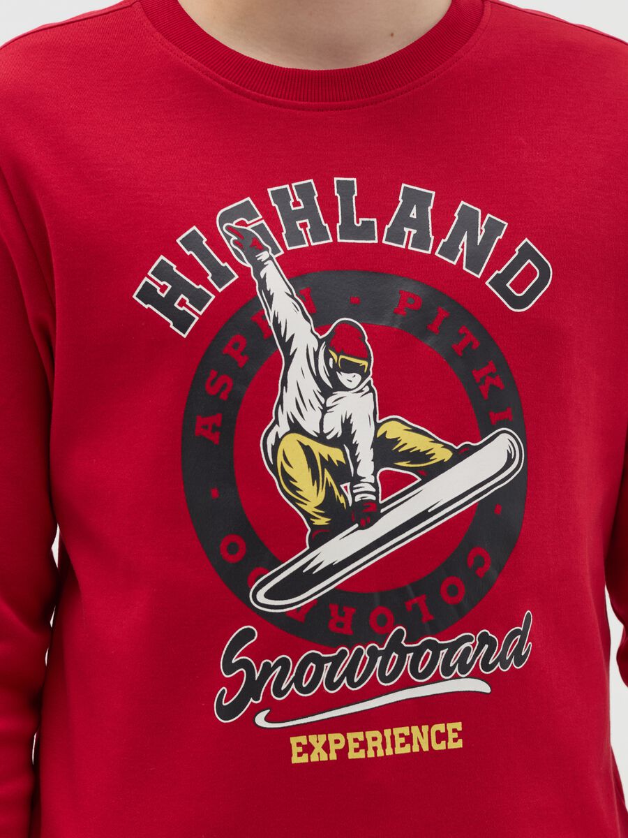 "Highland Snowboard" T-shirt with long sleeves_1