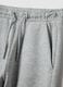 Pantaloni in puro cotone grigi regular fit per bambini_3