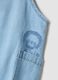 Sky Blue Pure Cotton Dungarees_3