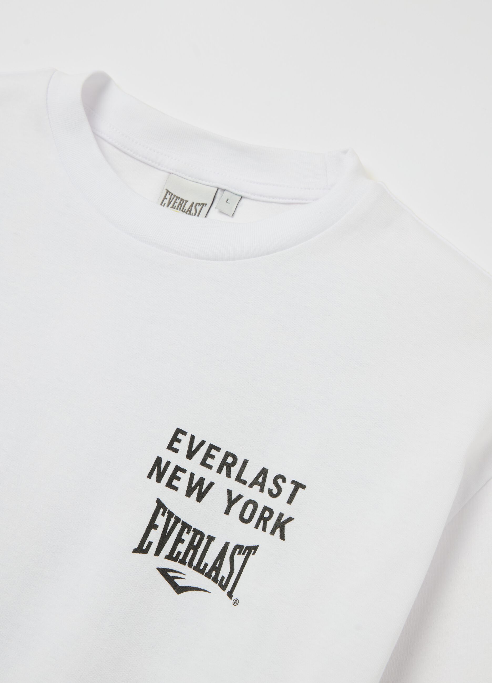 Cotton T-shirt with print