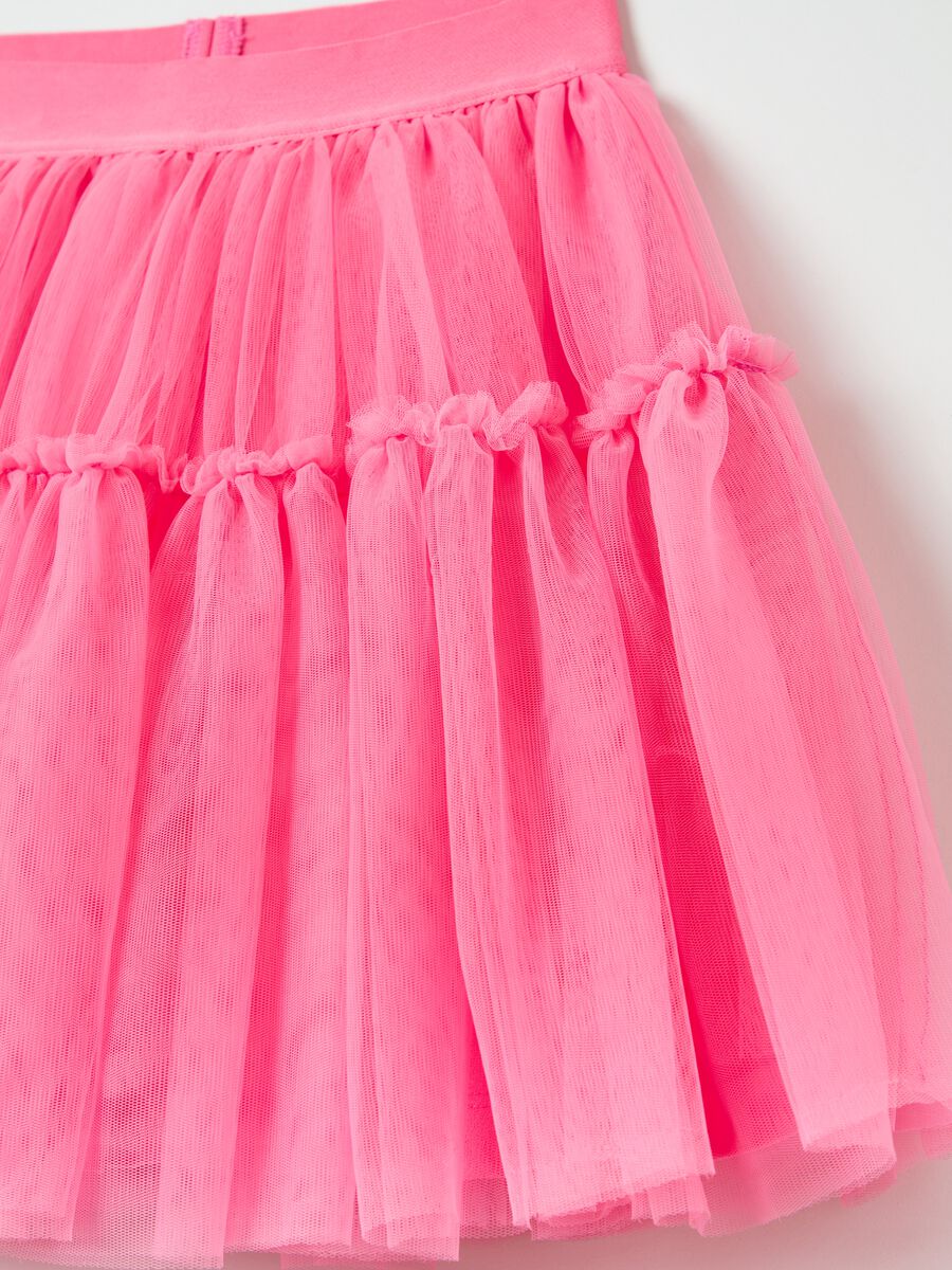 Gonna in tulle con balza_2