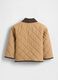Beige Padded Jacket for Boys_1