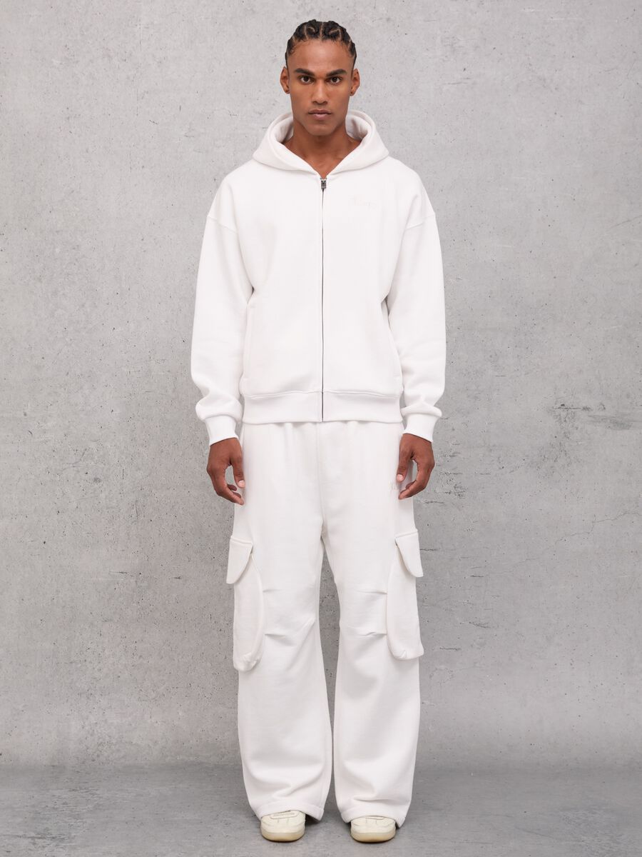 Zip Hoodie White_2