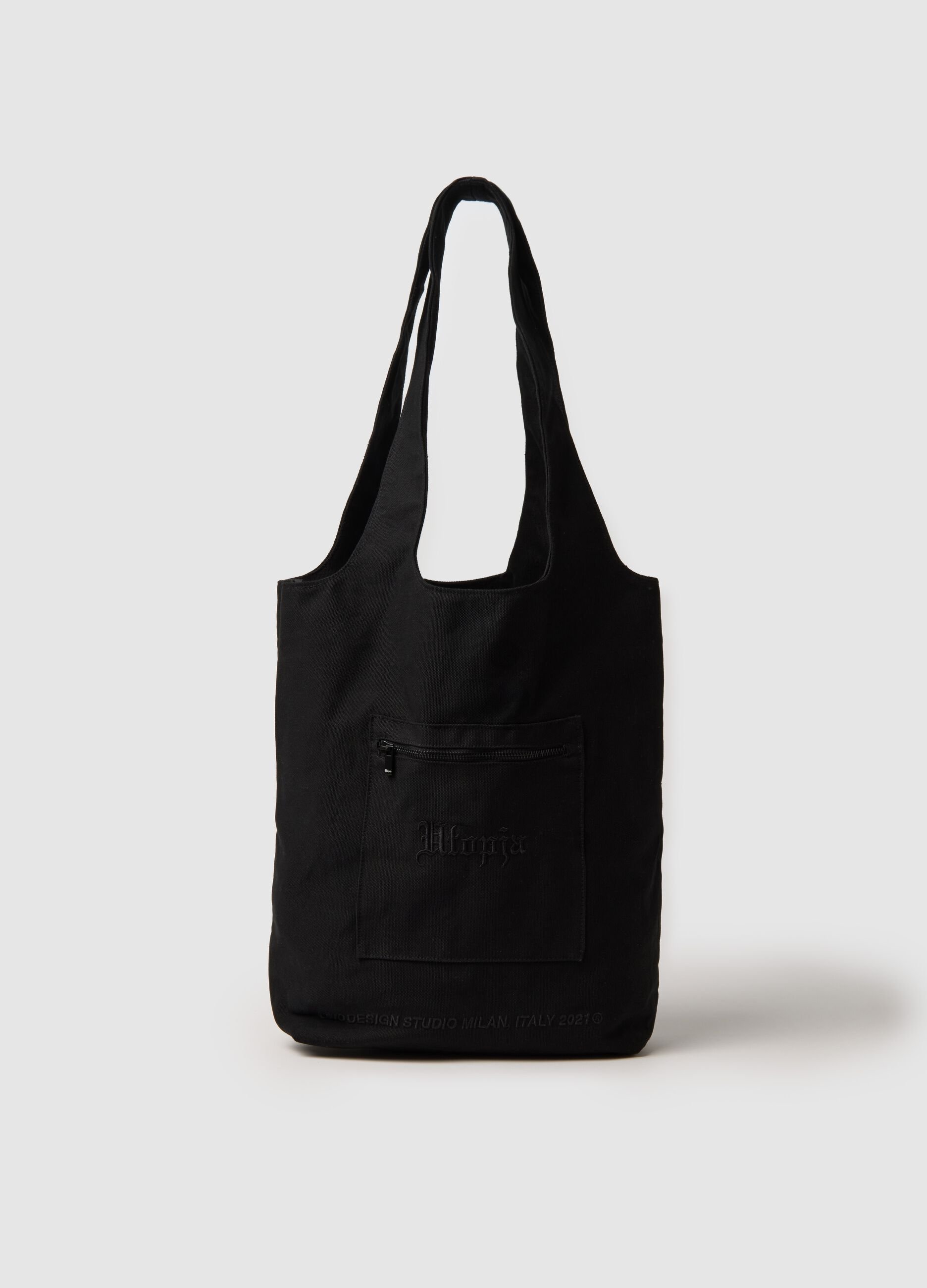 Cargo Tote Bag Black
