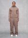 Teddy Cargo Sweatpants Mocha_3