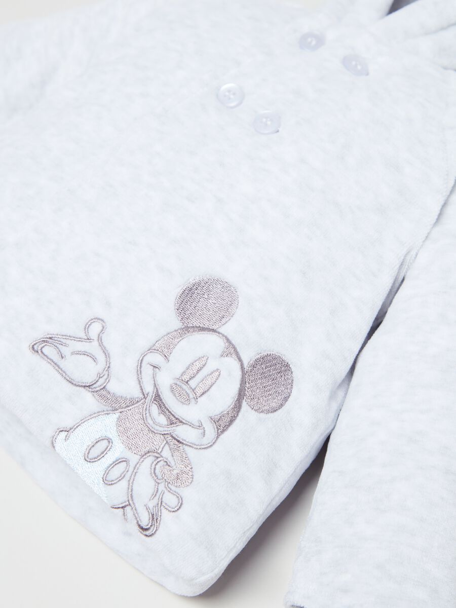 Giacca in velour con ricamo Topolino_2