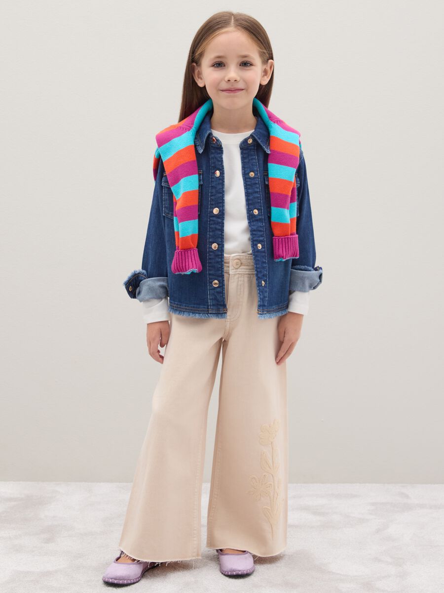 Girls' purple Friulane shoes_0