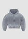 Sun-Faded Full-Zip Hoodie in Vintage Grey_0