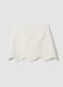 White organic cotton broderie anglaise mini skirt_5