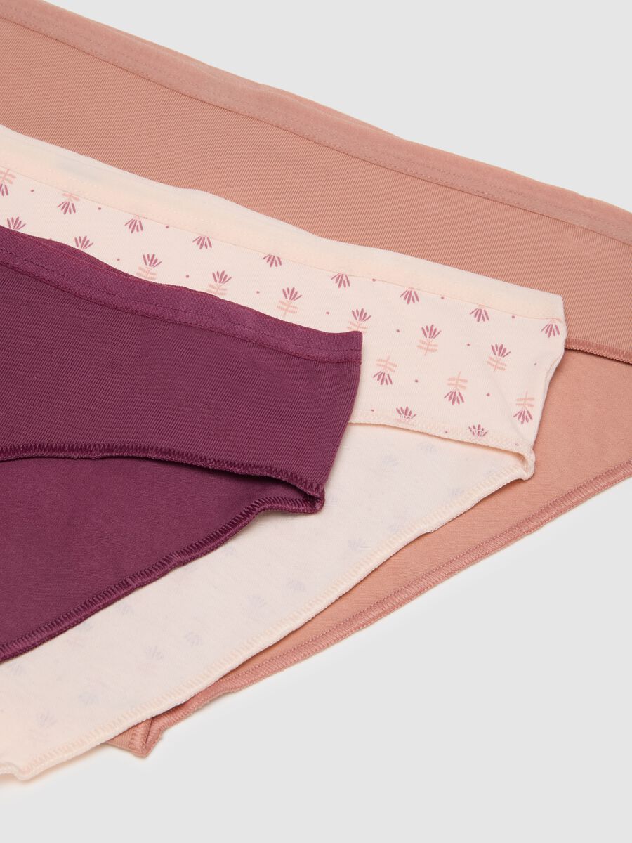 Regular fit multicolour cotton brief set_5