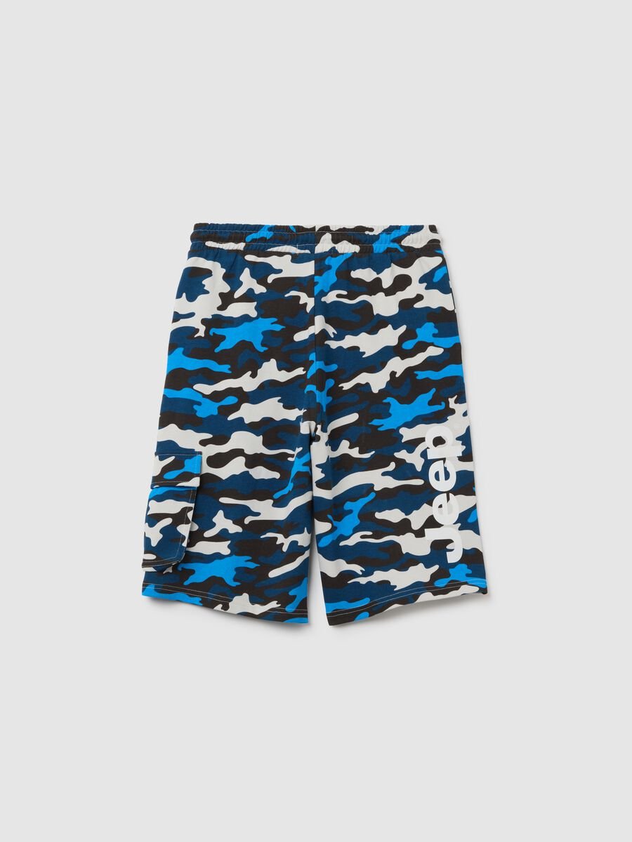 Children's Shorts in Pure Cotton Multicolor Regular Fit_1