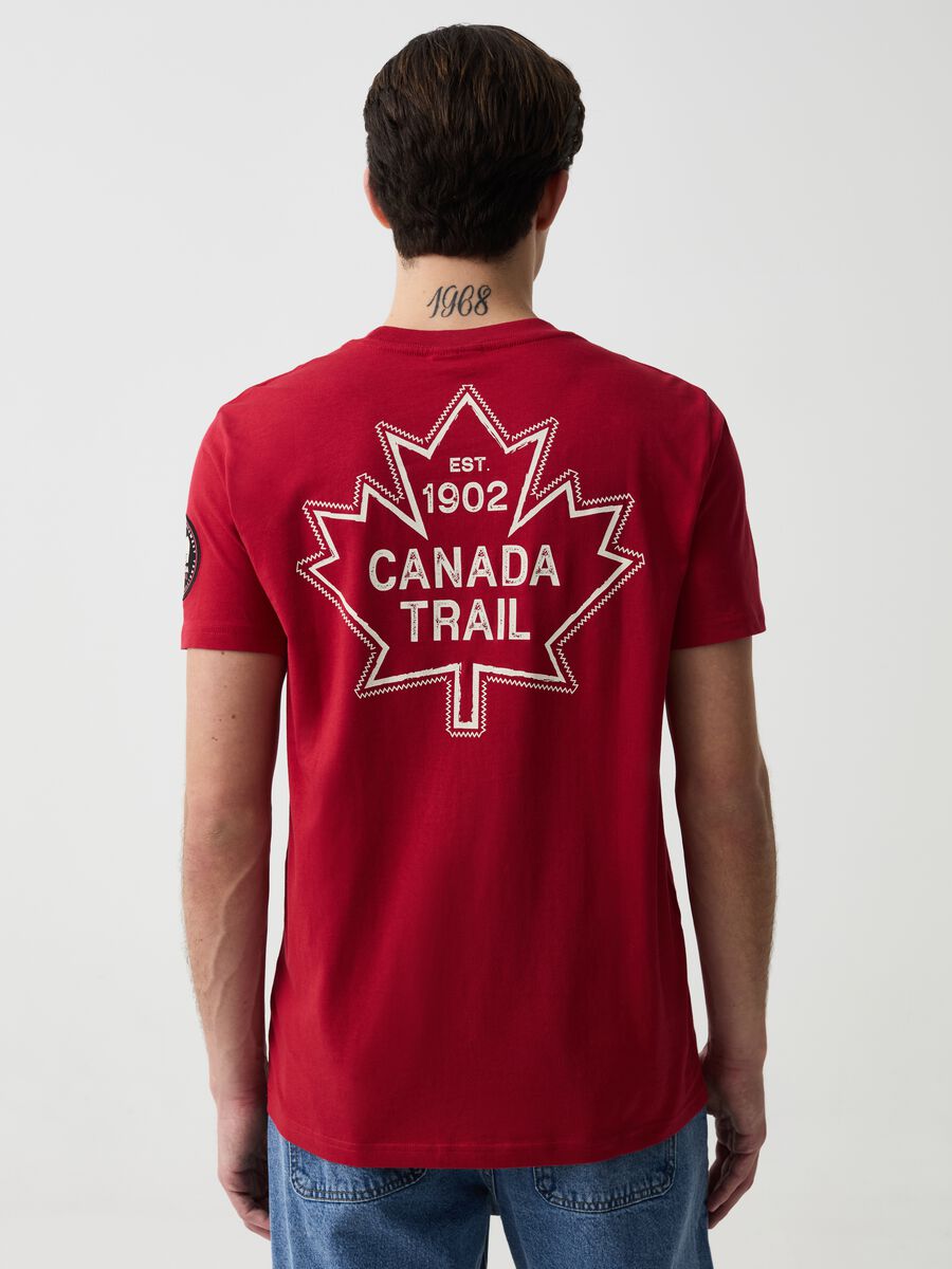 T-shirt con stampa Canada Trail_1
