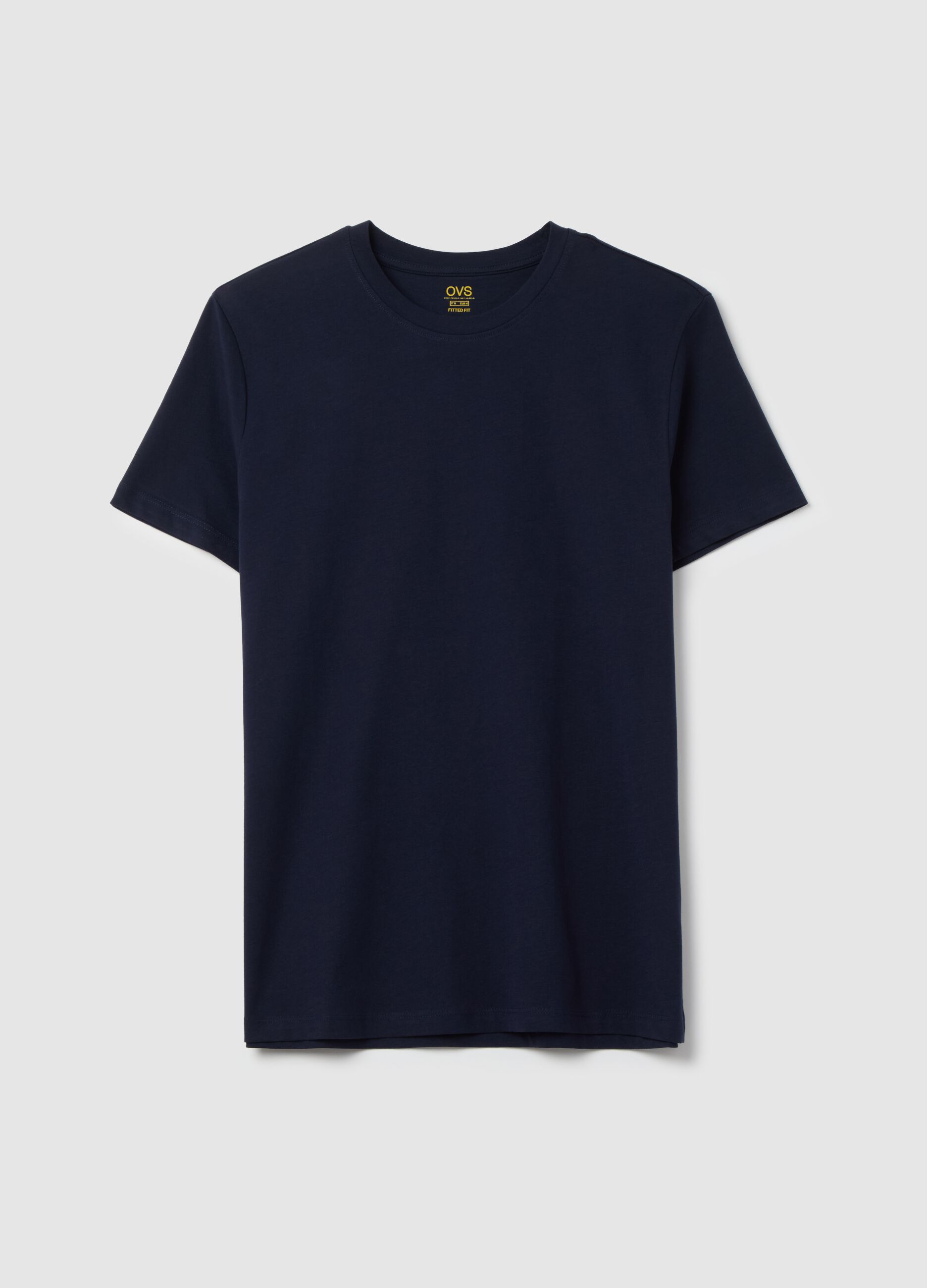 Relaxed-fit T-shirt with round neck