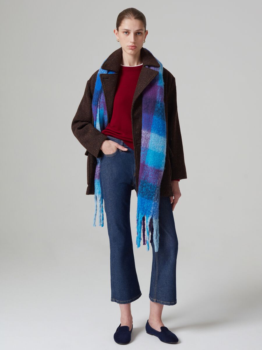 Cappotto doppiopetto con interno in sherpa_0