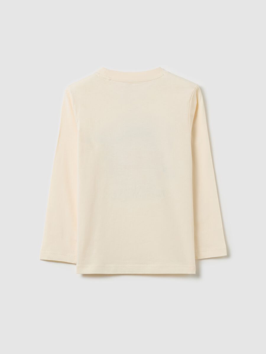 T-shirt with long sleeves and "Crabby the Captain” print_1