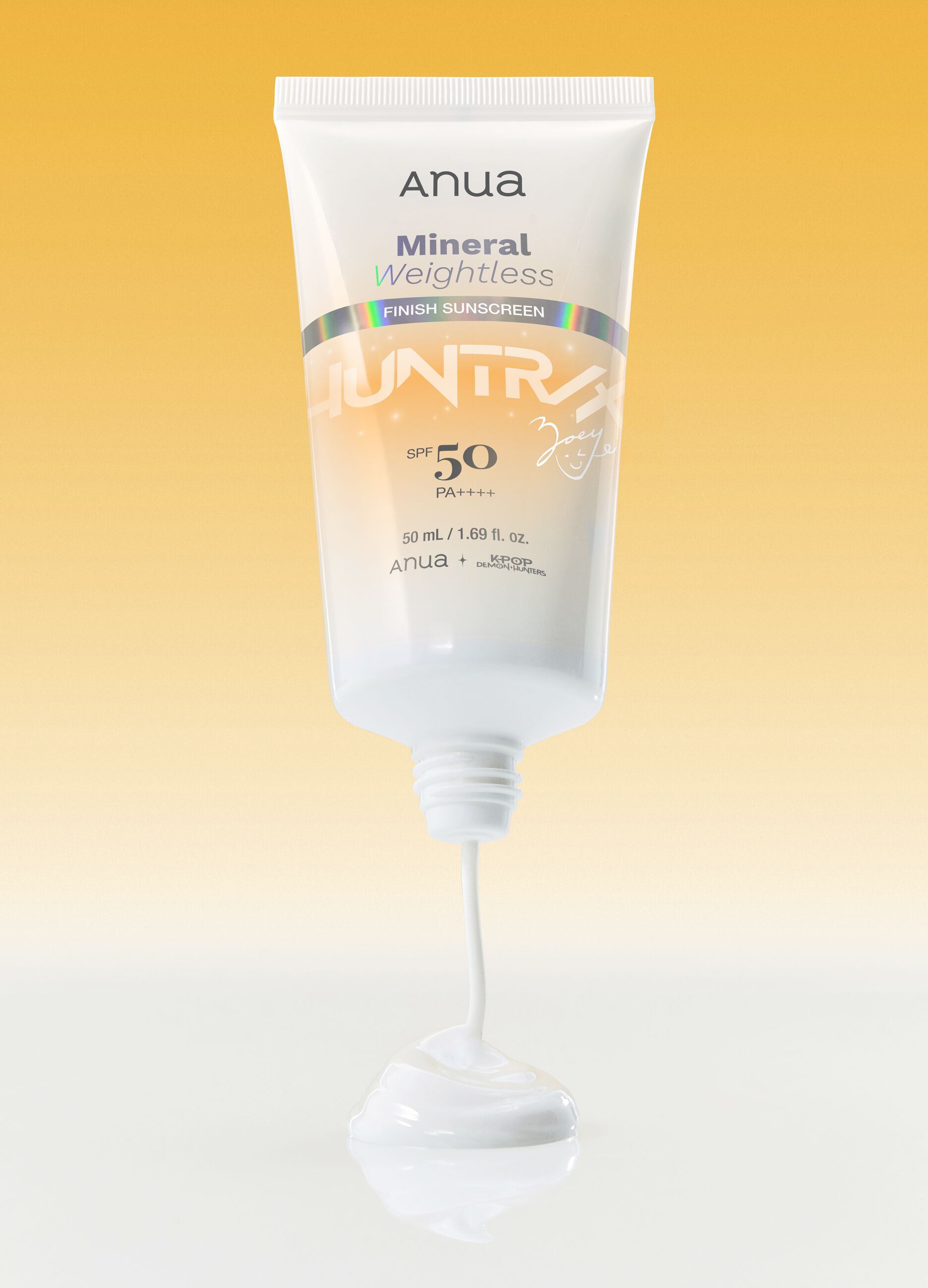 Mineral Weightless Finish Sunscreen 50ml | Anua K-Pop Demon Hunters