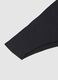 Black Stretch Cotton Thong_5
