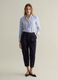 Balloon-fit trousers in stretch cotton_0