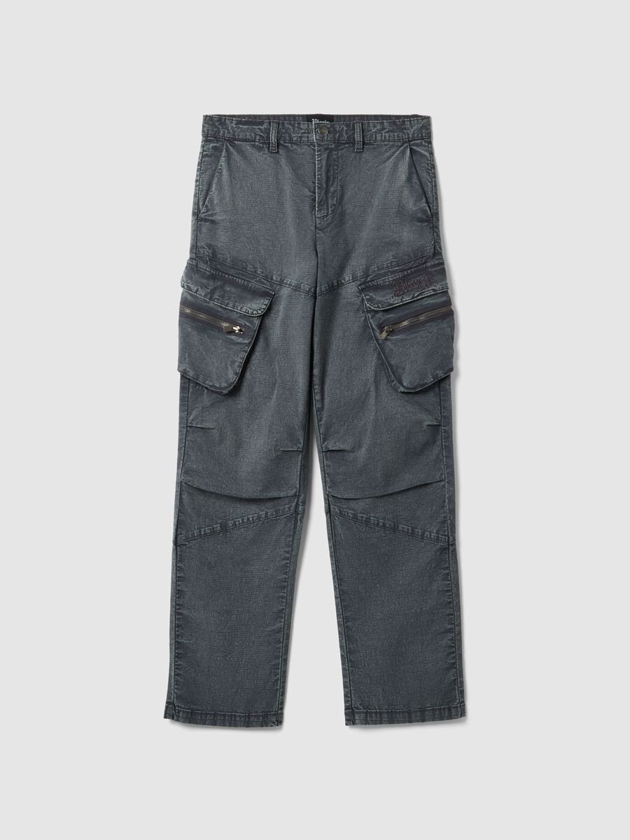 Cargo Pants Washed Grey_4