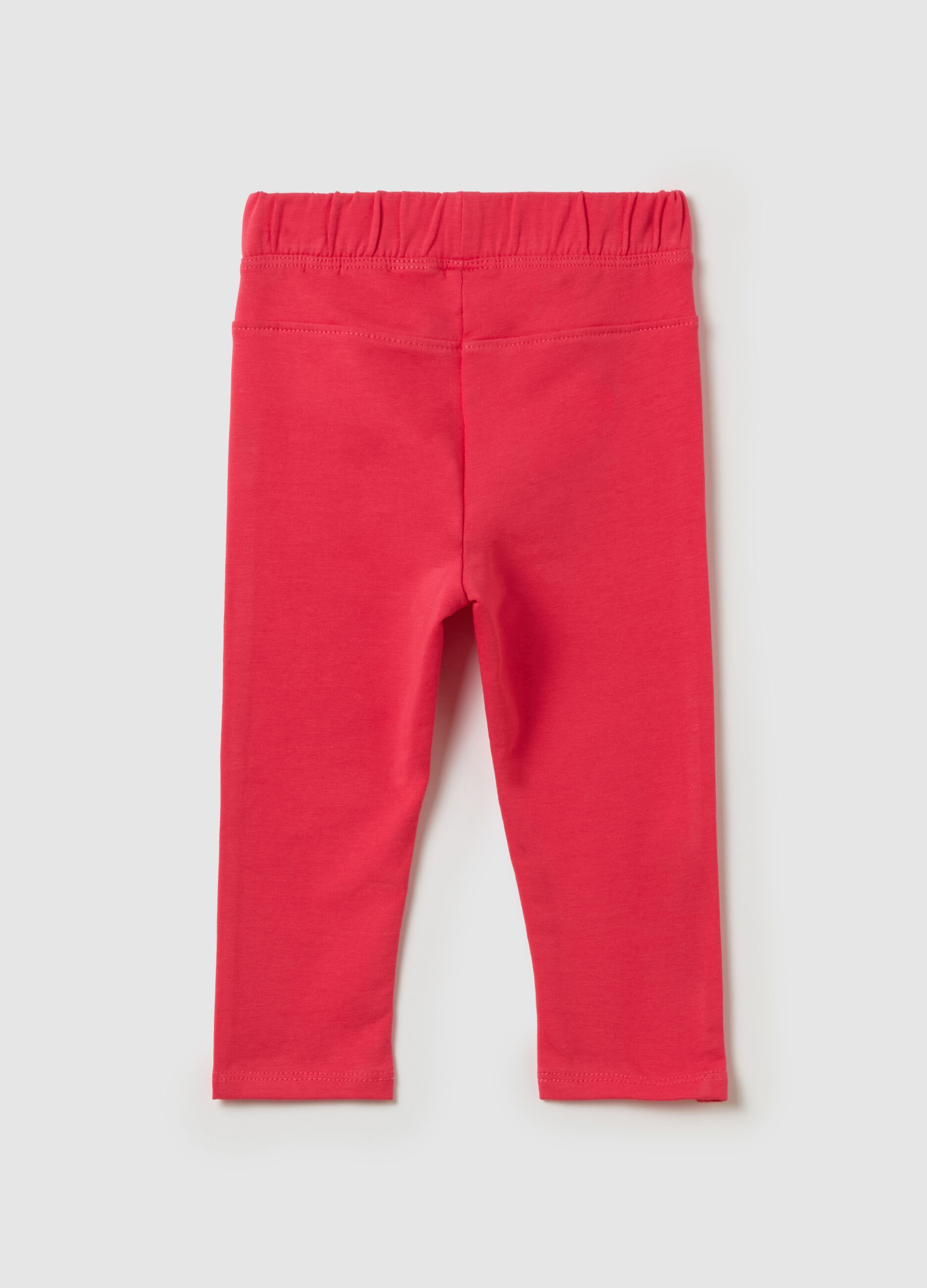 Stretch cotton treggings