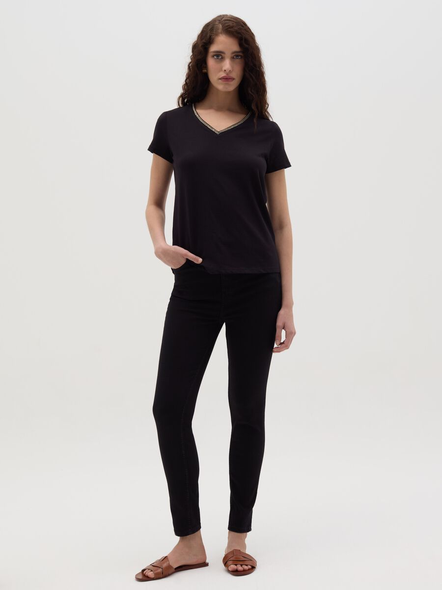 Cropped skinny-fit jeans_0