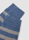 Multicolour Stripe Elasticated Cotton Blend Socks_2