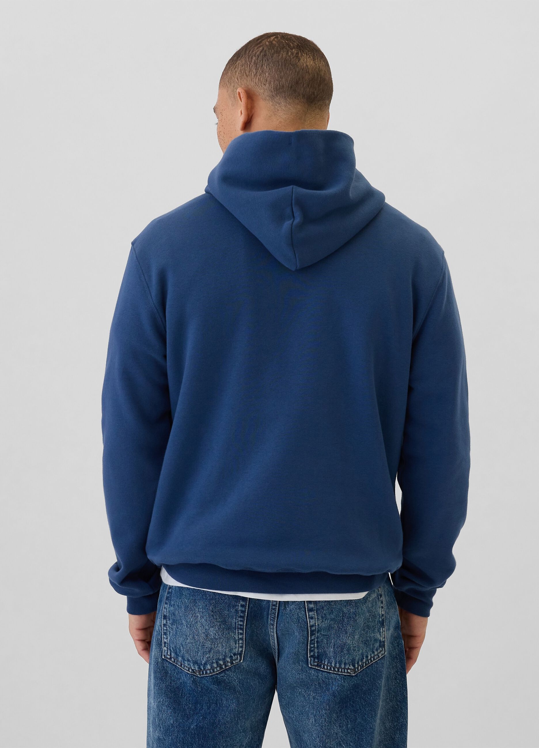 Sweatshirt with hood and Donald Duck print