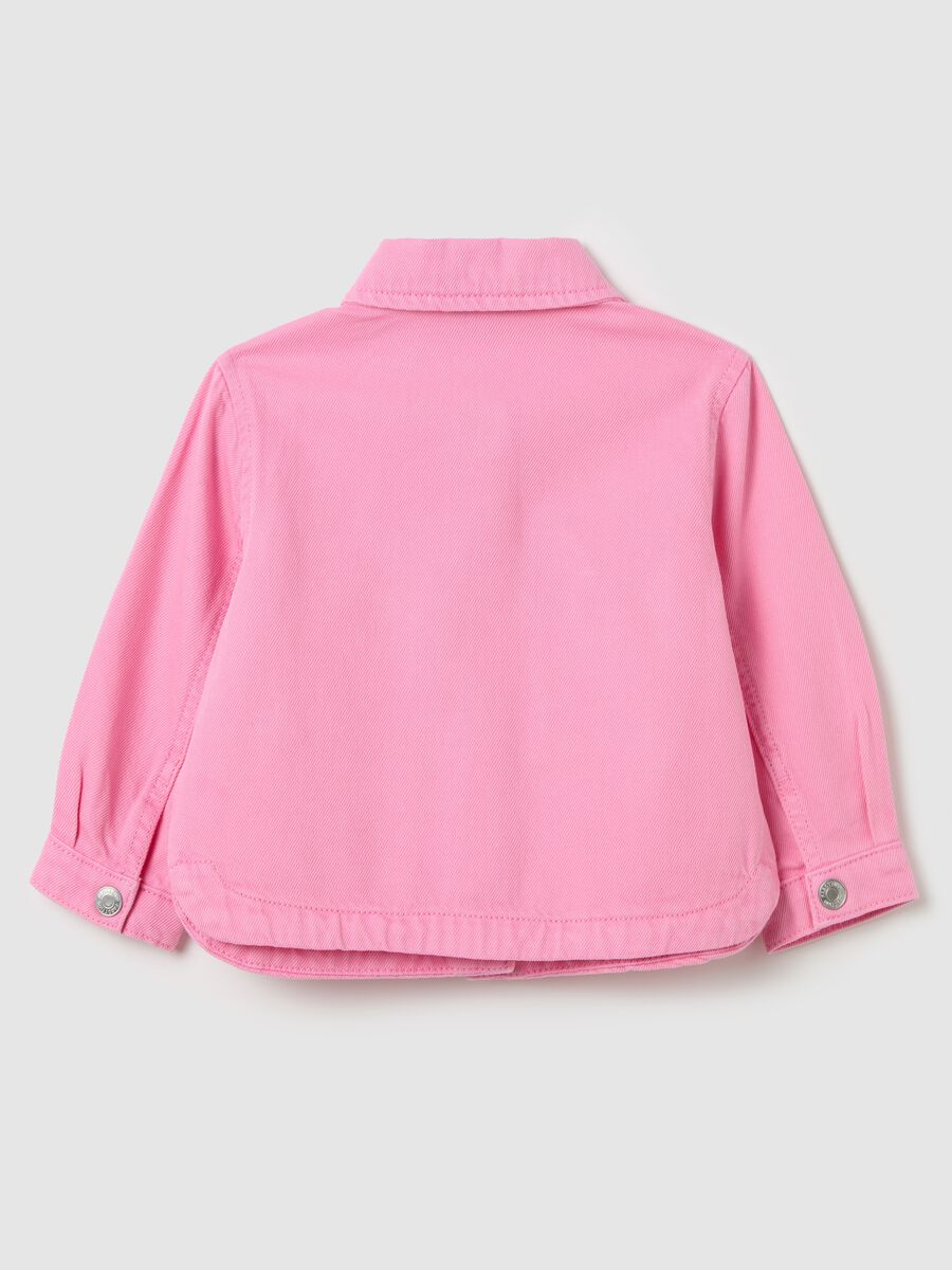 French Terry denim jacket_1