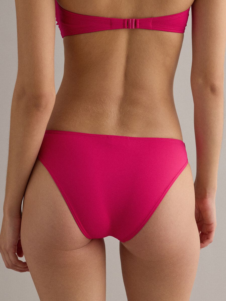 Pink Stretch Bikini Bottoms_2