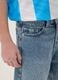 Blue denim cotton-blend boys&rsquo; shorts, regular fit_2