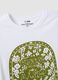 Regular fit white pure cotton T-shirt with print_1