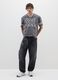 Grey pure cotton regular fit T-shirt_0