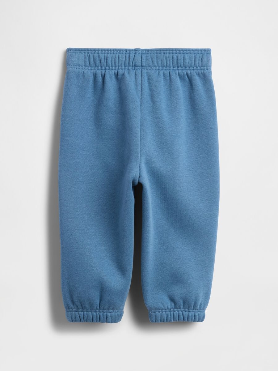 Pantaloni blu regular per neonato_1