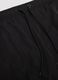 Boxer mare nero con vita elasticizzata e coulisse_1