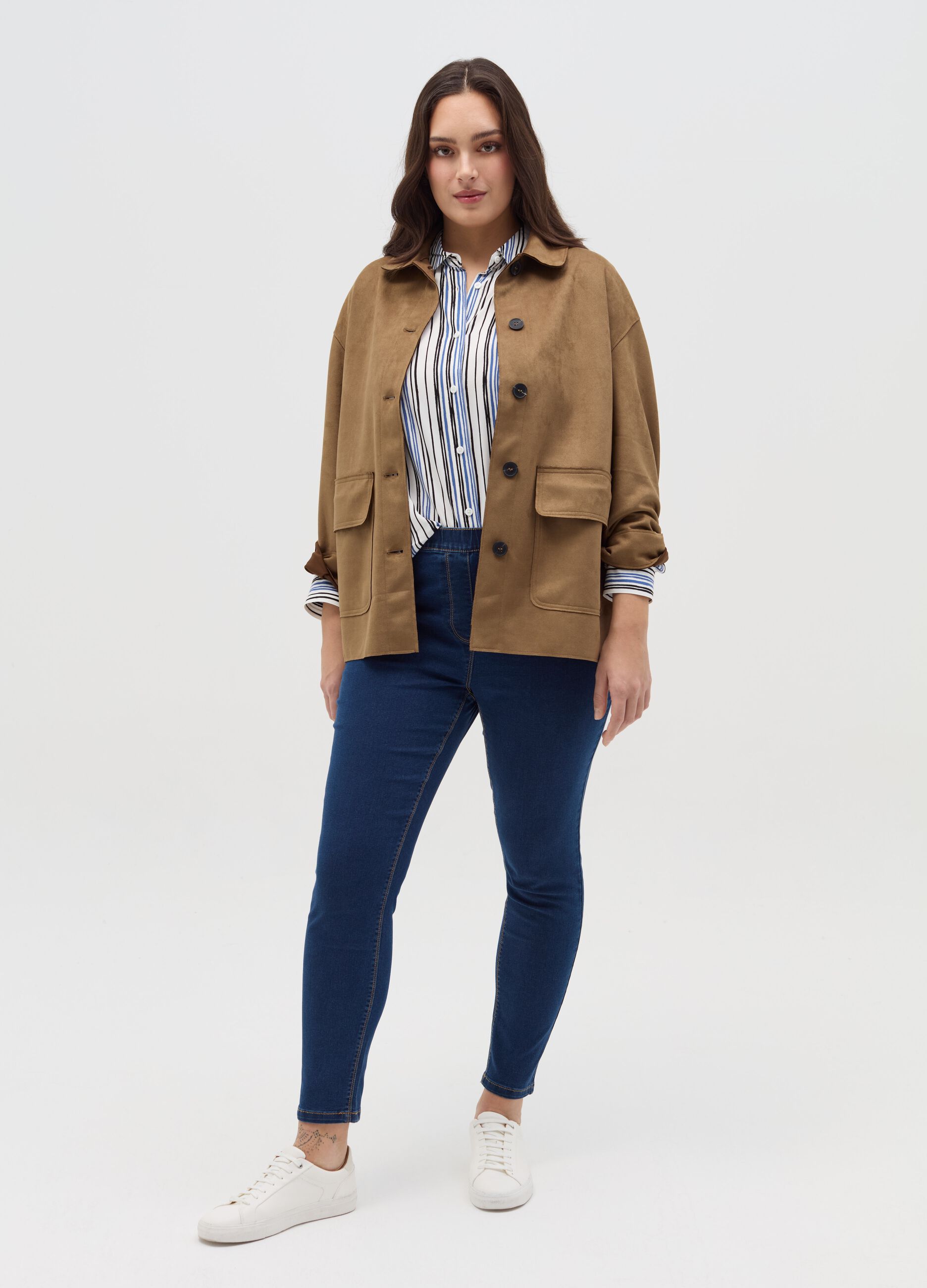 Curvy stretch jeggings