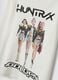 White stretch cotton T-shirt with K-Pop Demon Hunters print_3