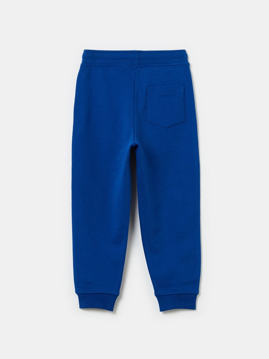 Joggers in cotone con coulisse_1