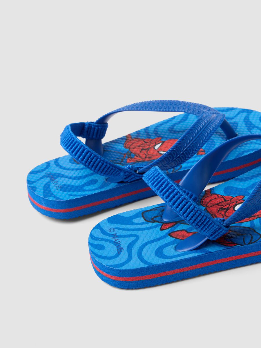 Blue Spider-Man flip-flops_2
