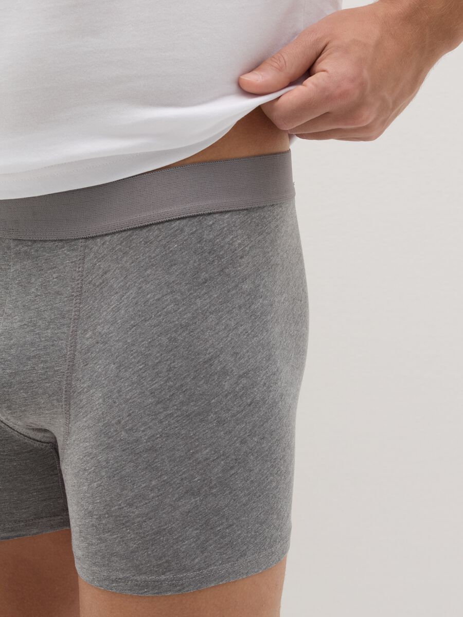 Three-pack midi boxer shorts with external elastic_2