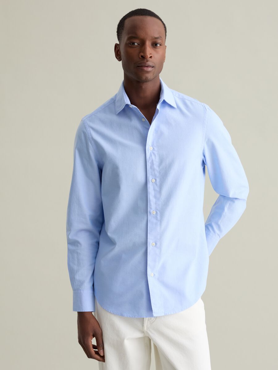 Regular-fit shirt in Oxford cotton_0