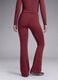 Leggings rossi flare in tessuto elasticizzato traspirante ALTAVIA STUDIO_1